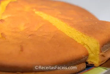 receita facil de bolo de cenoura