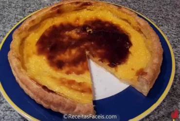 receita fácil de tarte de nata gelada